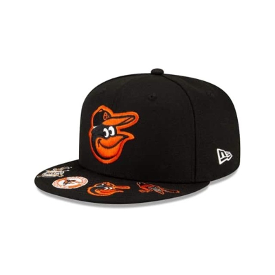 Baltimore Orioles Gorra | New Era MLB Visor Hit 59fifty Fitted Cap Mexico - Negros